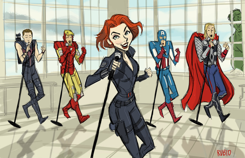 Illustration for article titled Mighty Cute Avengers: The Most Adorable Avengers Fan Art Ever!